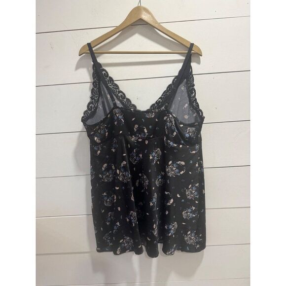 Torrid Curve Satin Babydoll Satin Skull 2X NWT - Picture 5 of 6